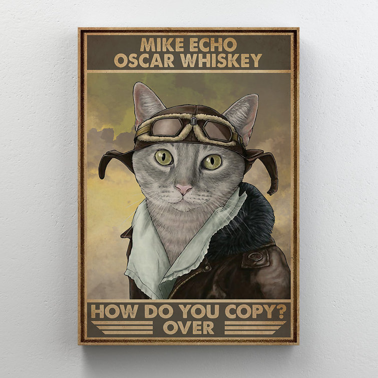 Mike echo oscar outlet whiskey cat